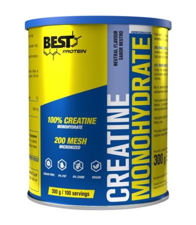 Creatina Monohidrato 300 g Neutro – Best Protein