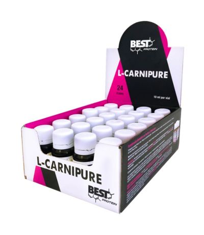Quemagrasas L-Carnipure Neutro 24vialesx10ml Best Protein