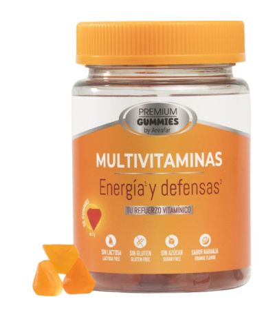 Multivitaminas Vegan 60 gummies Areafar