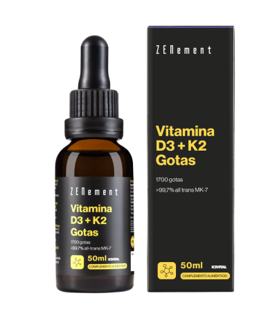 Vitamina D3 K2 Gotas 50ml ZENement