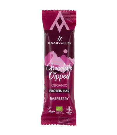 Barritas Proteína Chocolate Frambuesa Eco 12x50g Moonvalley