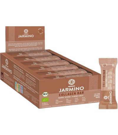 Barrita de Colageno Almendra Cacao Eco 12x55g Jarmino